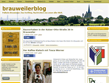 Tablet Screenshot of brauweilerblog.de